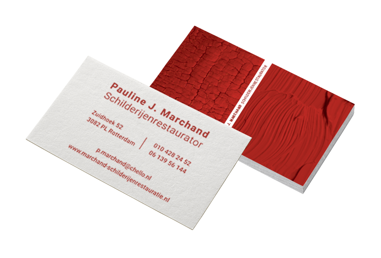 Visitekaartje ontwerp Marchand