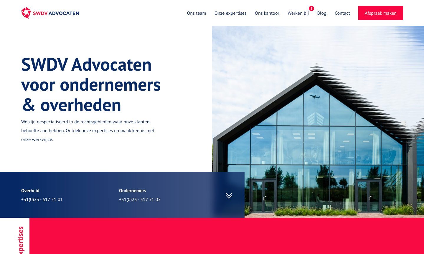 Het eindresultaat voor SWDV Advocaten